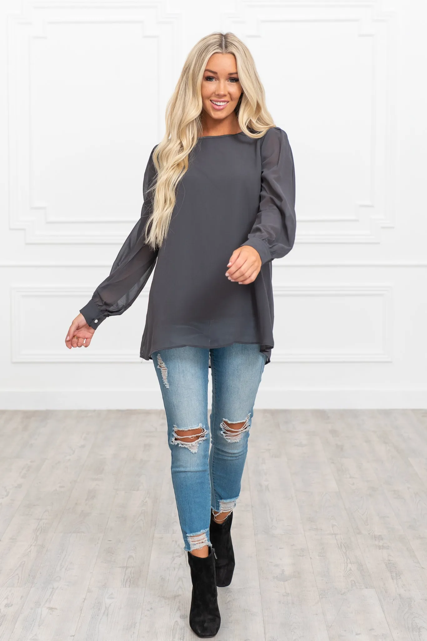 Adalyn Chiffon Blouse