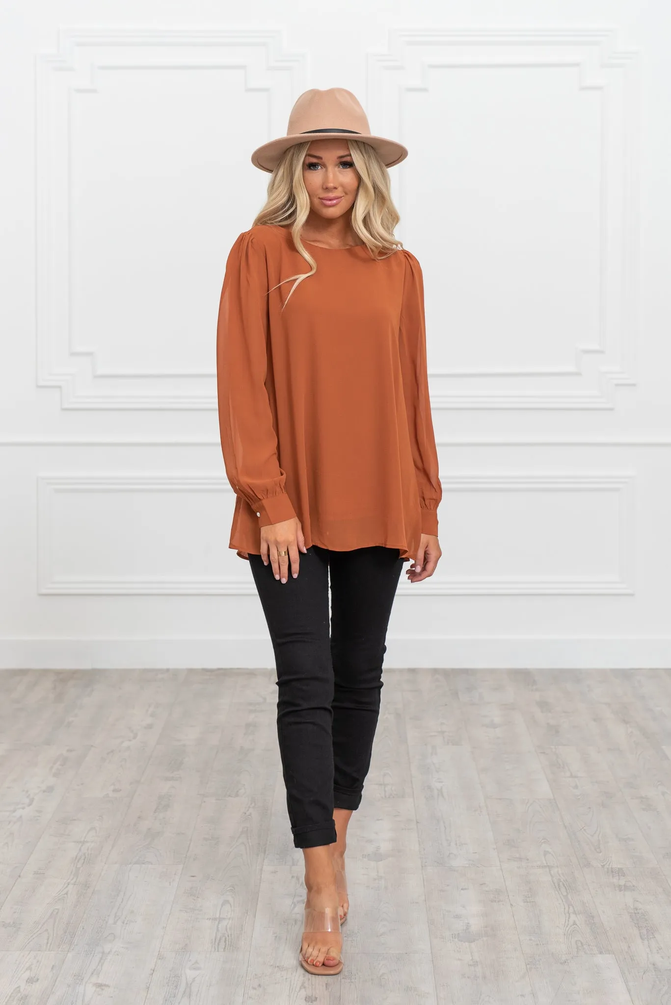 Adalyn Chiffon Blouse