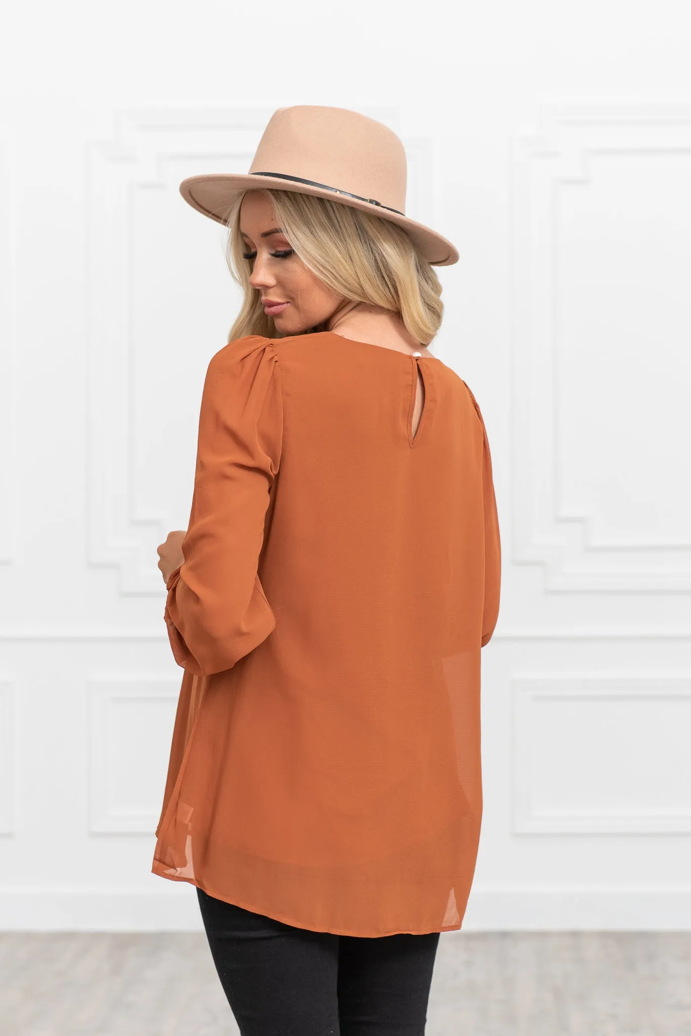 Adalyn Chiffon Blouse