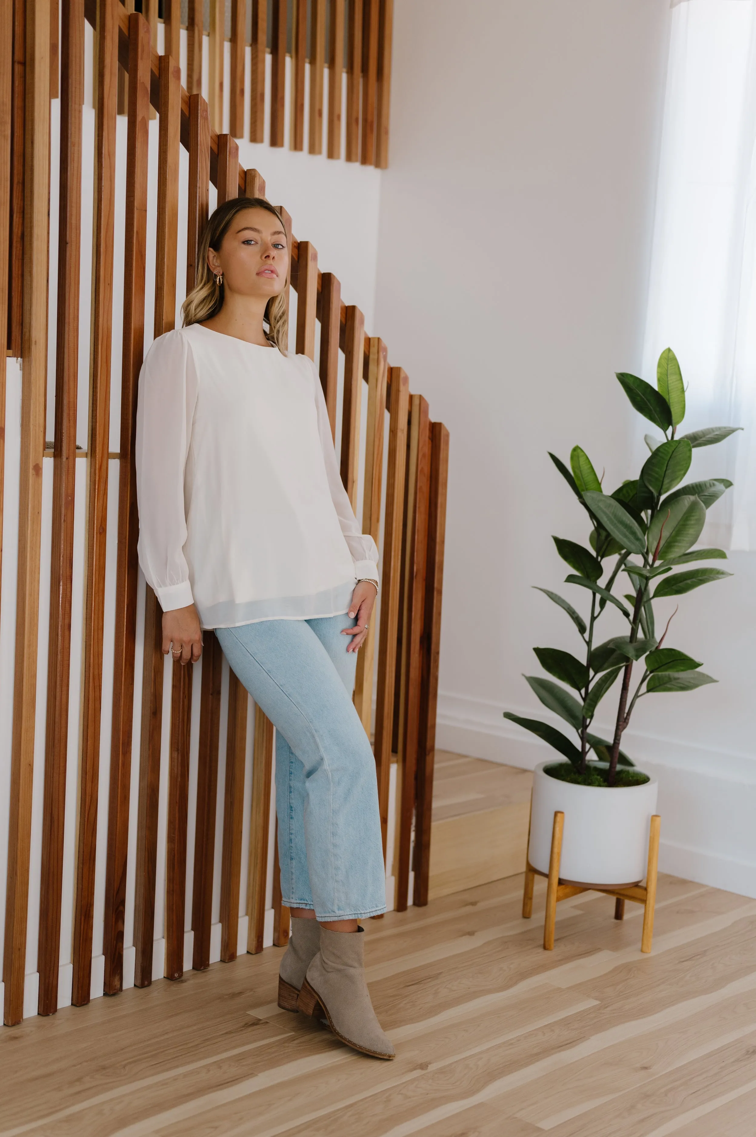Adalyn Chiffon Blouse