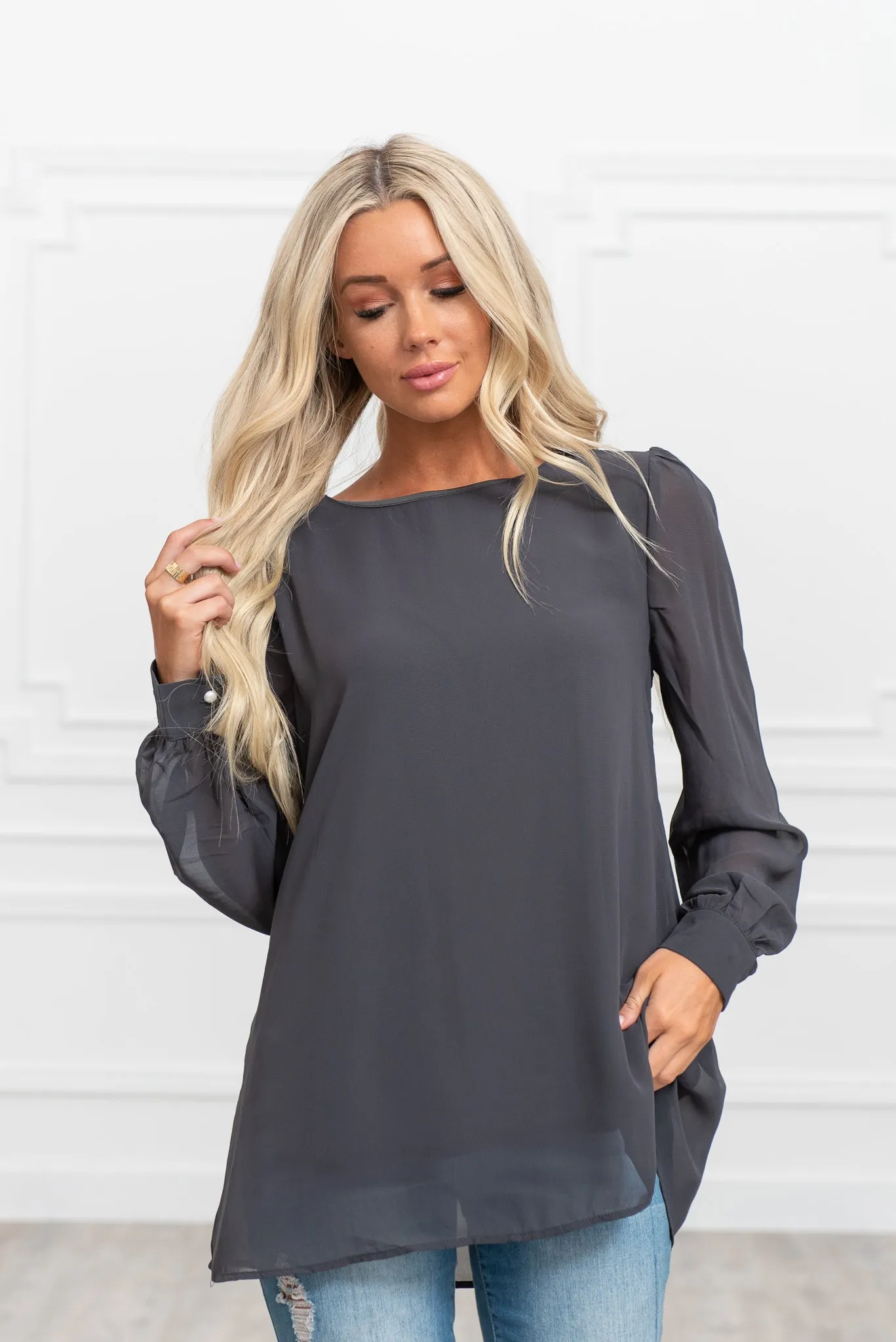 Adalyn Chiffon Blouse