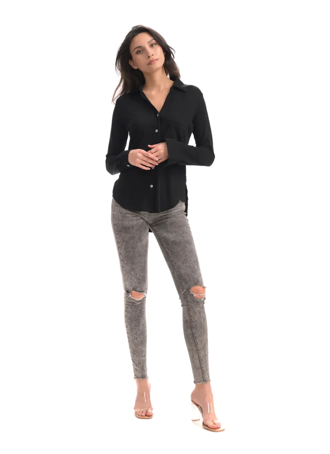 AMRAT JERSEY BLOUSE
