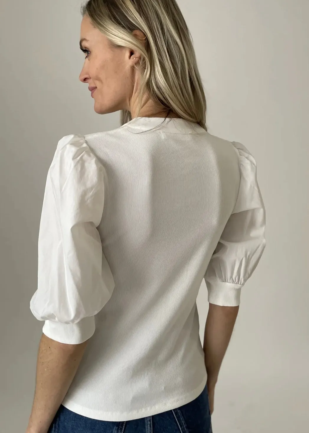 Womens Elegant Audrey-Style Blouse for Day or Night Wear