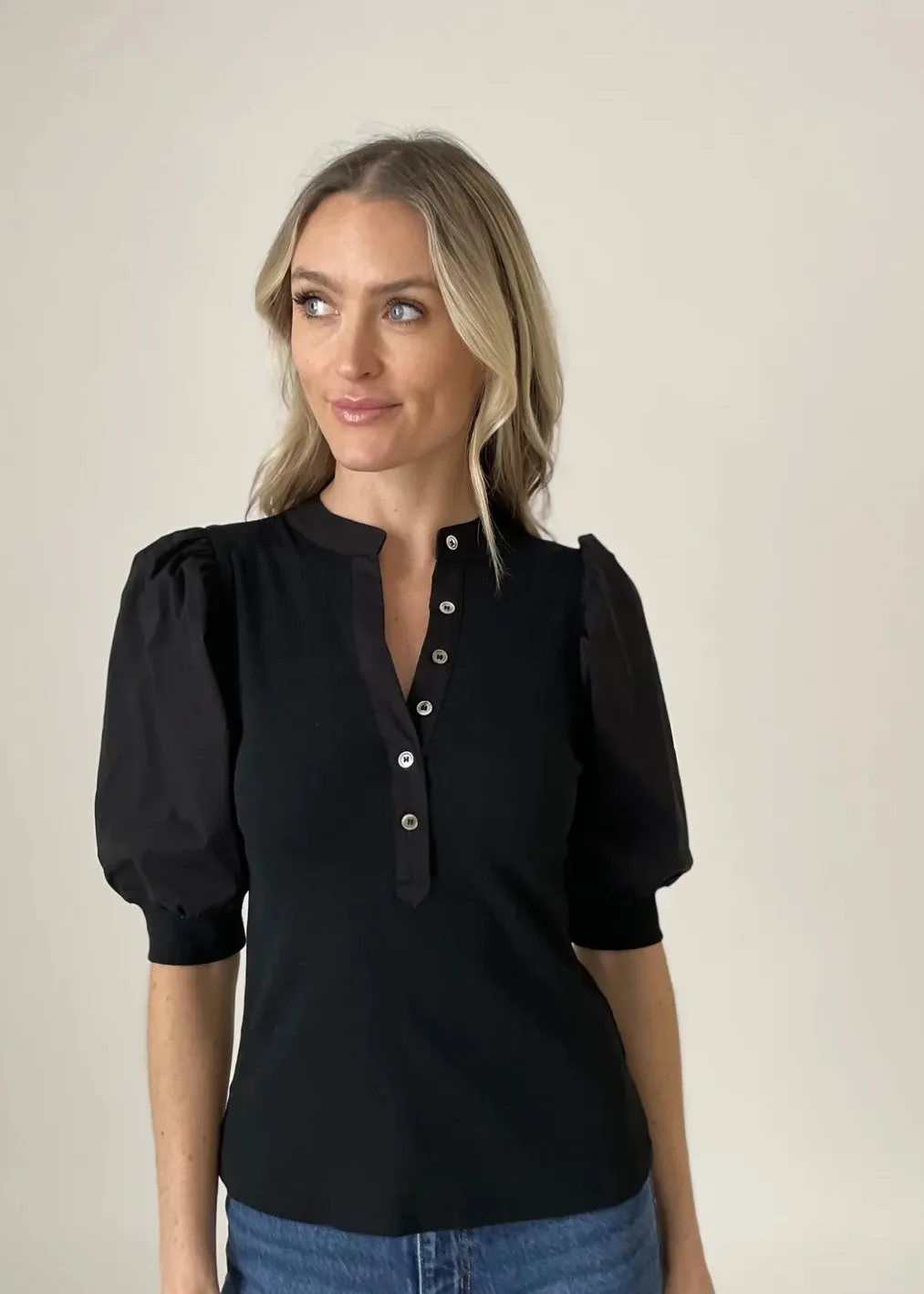 Womens Elegant Audrey-Style Blouse for Day or Night Wear