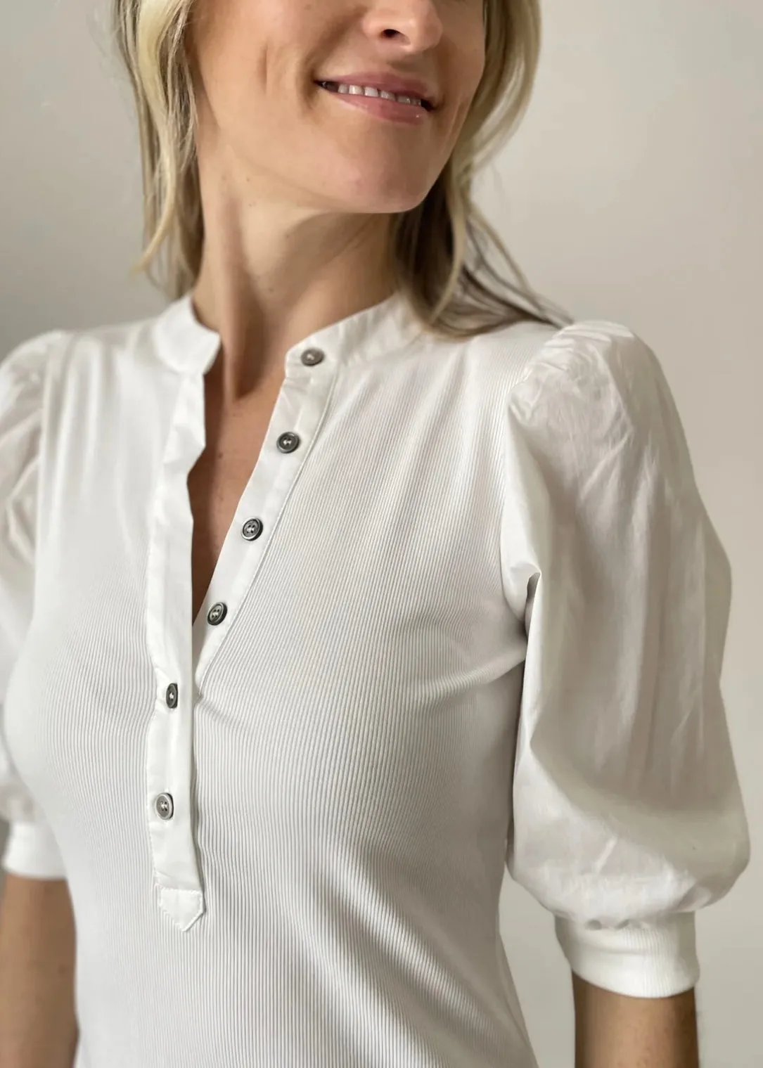 Womens Elegant Audrey-Style Blouse for Day or Night Wear