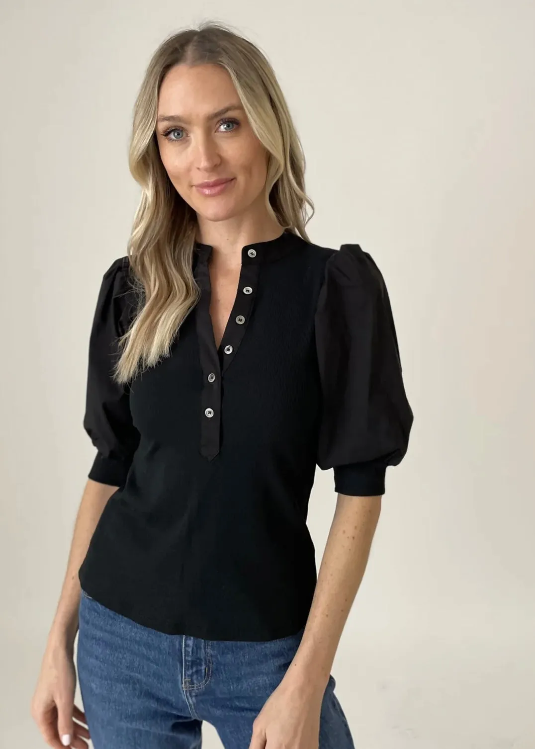 Womens Elegant Audrey-Style Blouse for Day or Night Wear