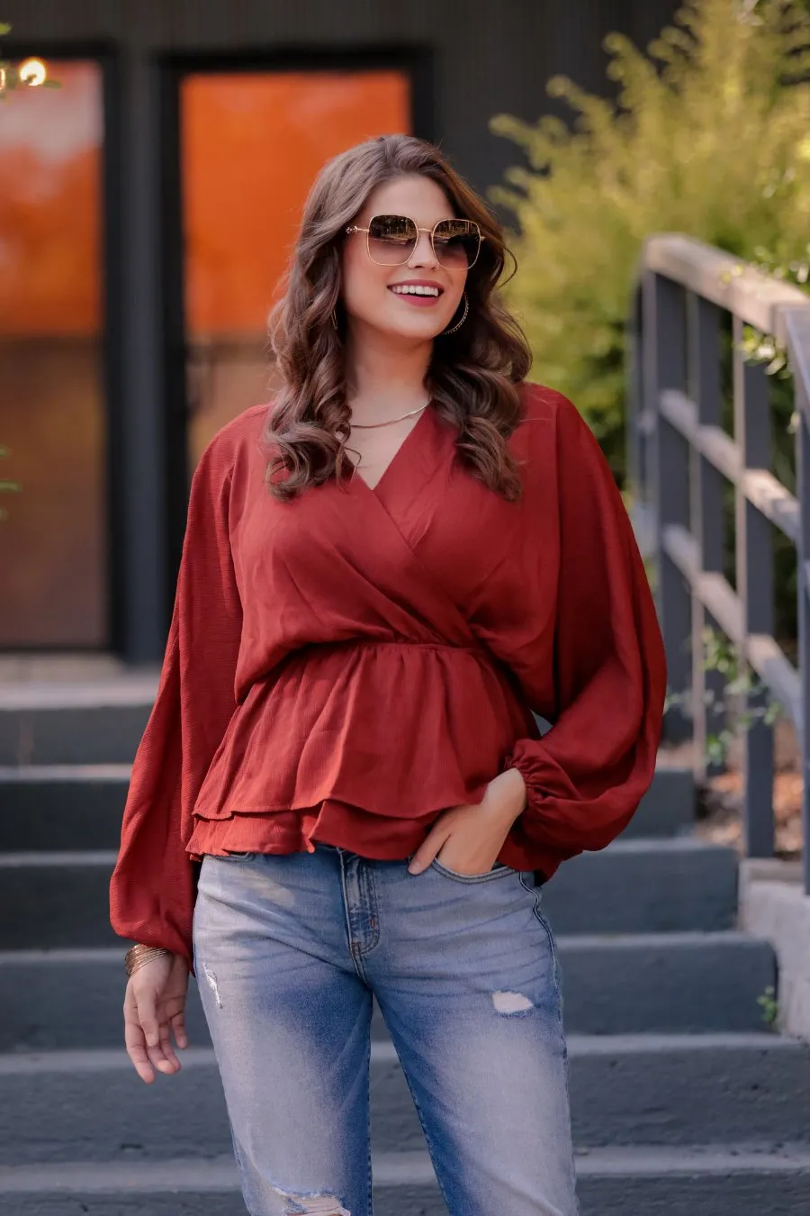 Becky Woven Blouse