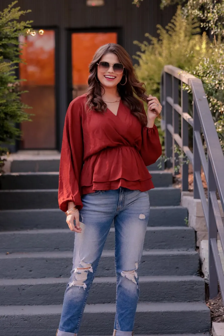 Becky Woven Blouse