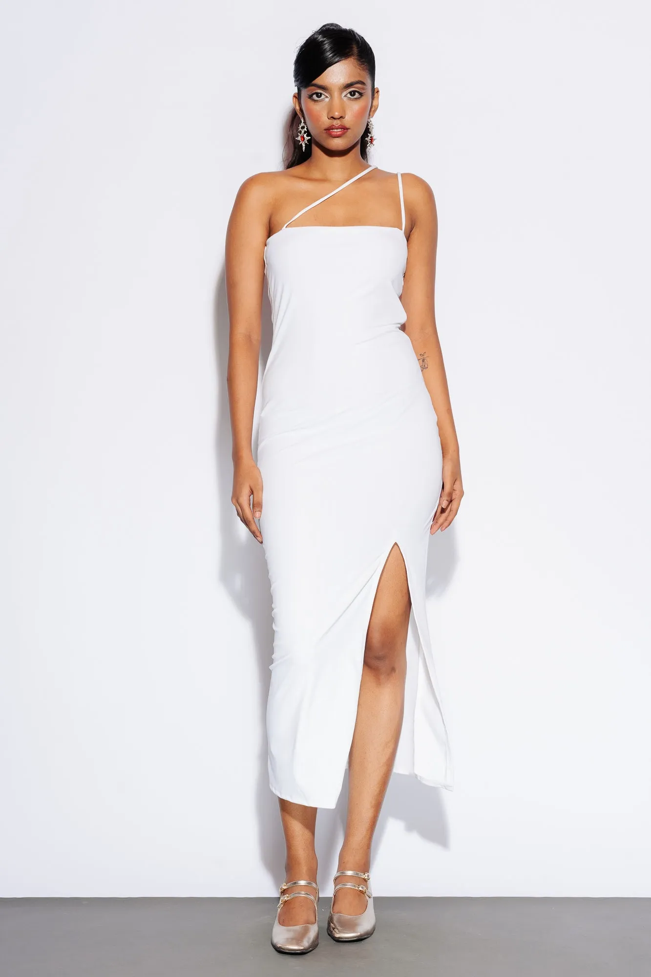 Call Me Mommy White Dress