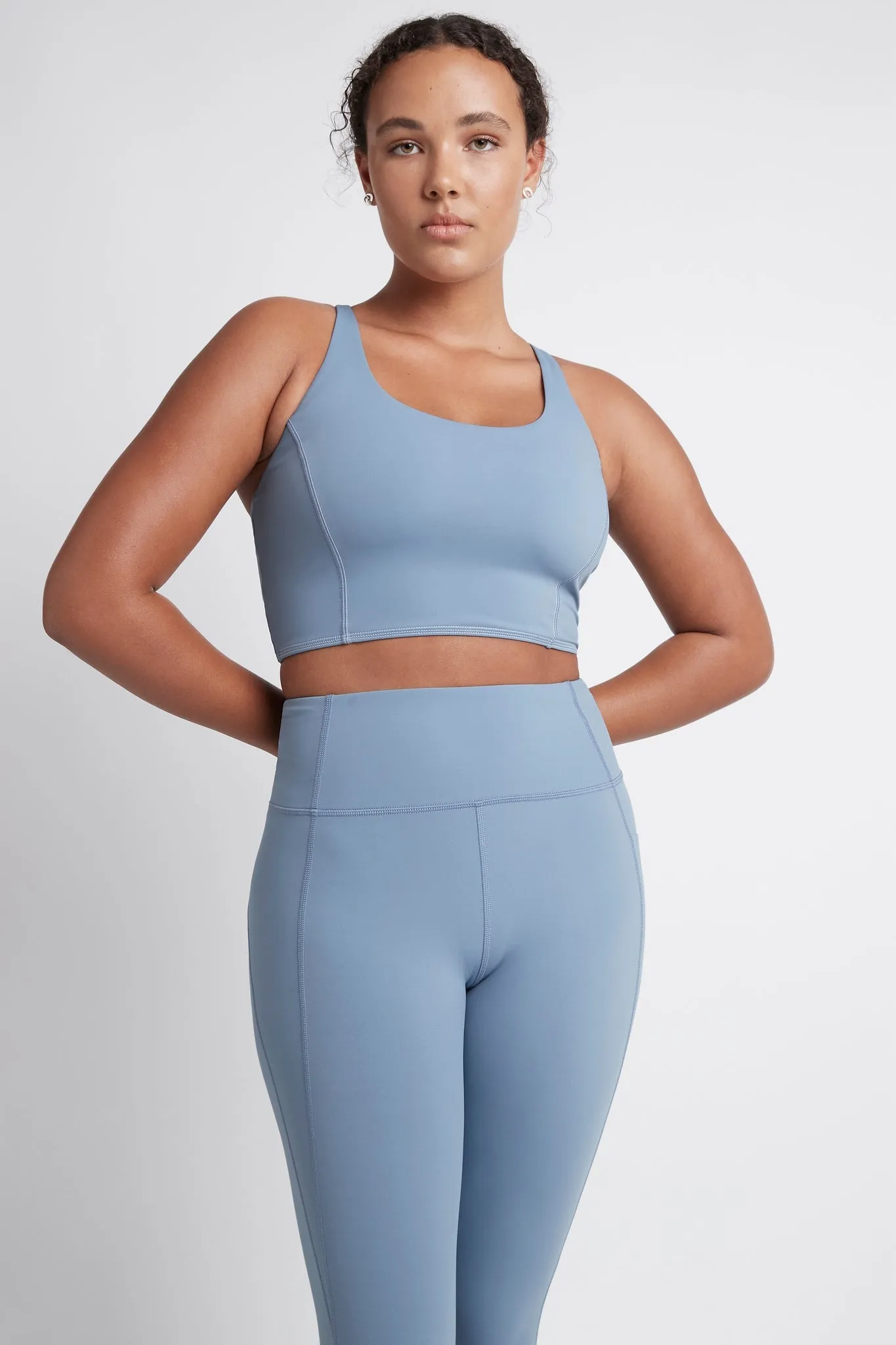 Cross Back Crop Top 312