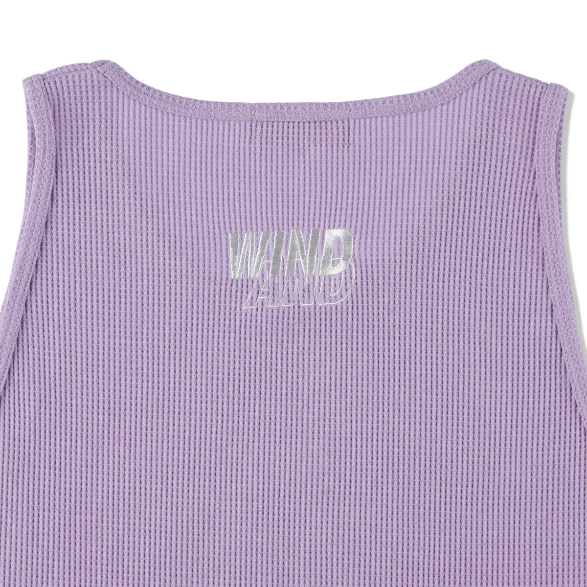 ES_WAFFLE TANK TOP / LILAC