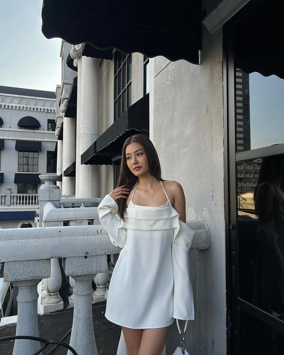 Halter Off Shoulder Dress