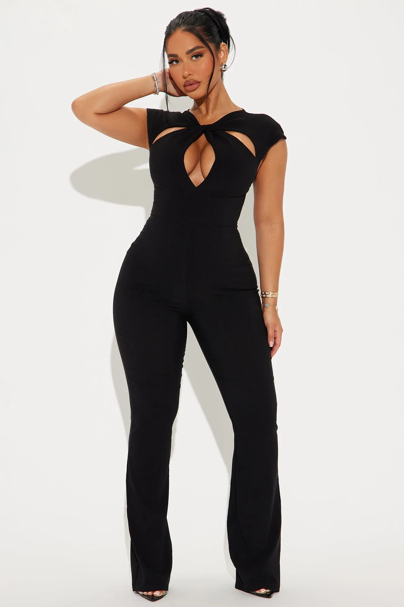 Elegant Black Kalany Jumpsuit for Effortless Style and Comfort