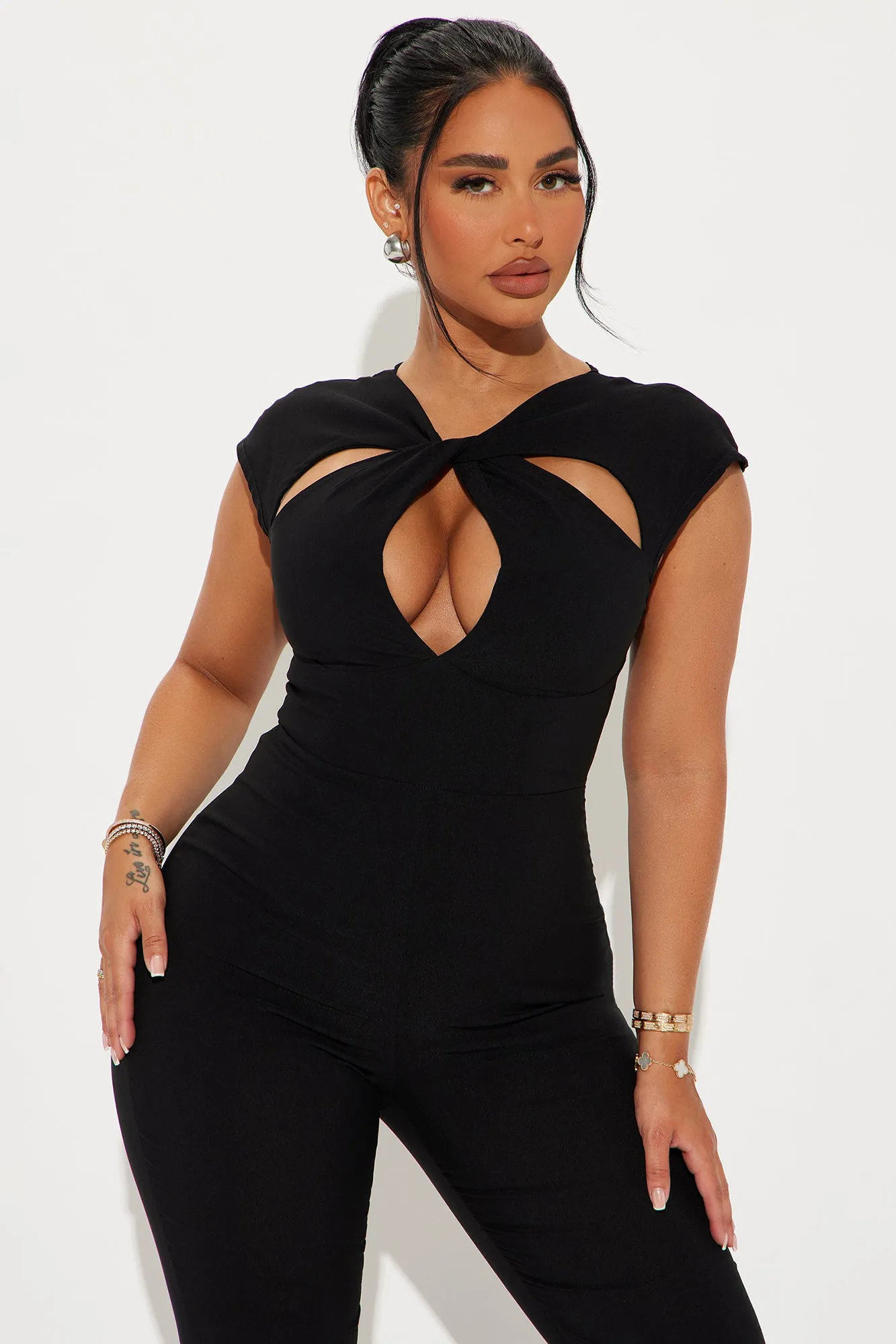 Elegant Black Kalany Jumpsuit for Effortless Style and Comfort