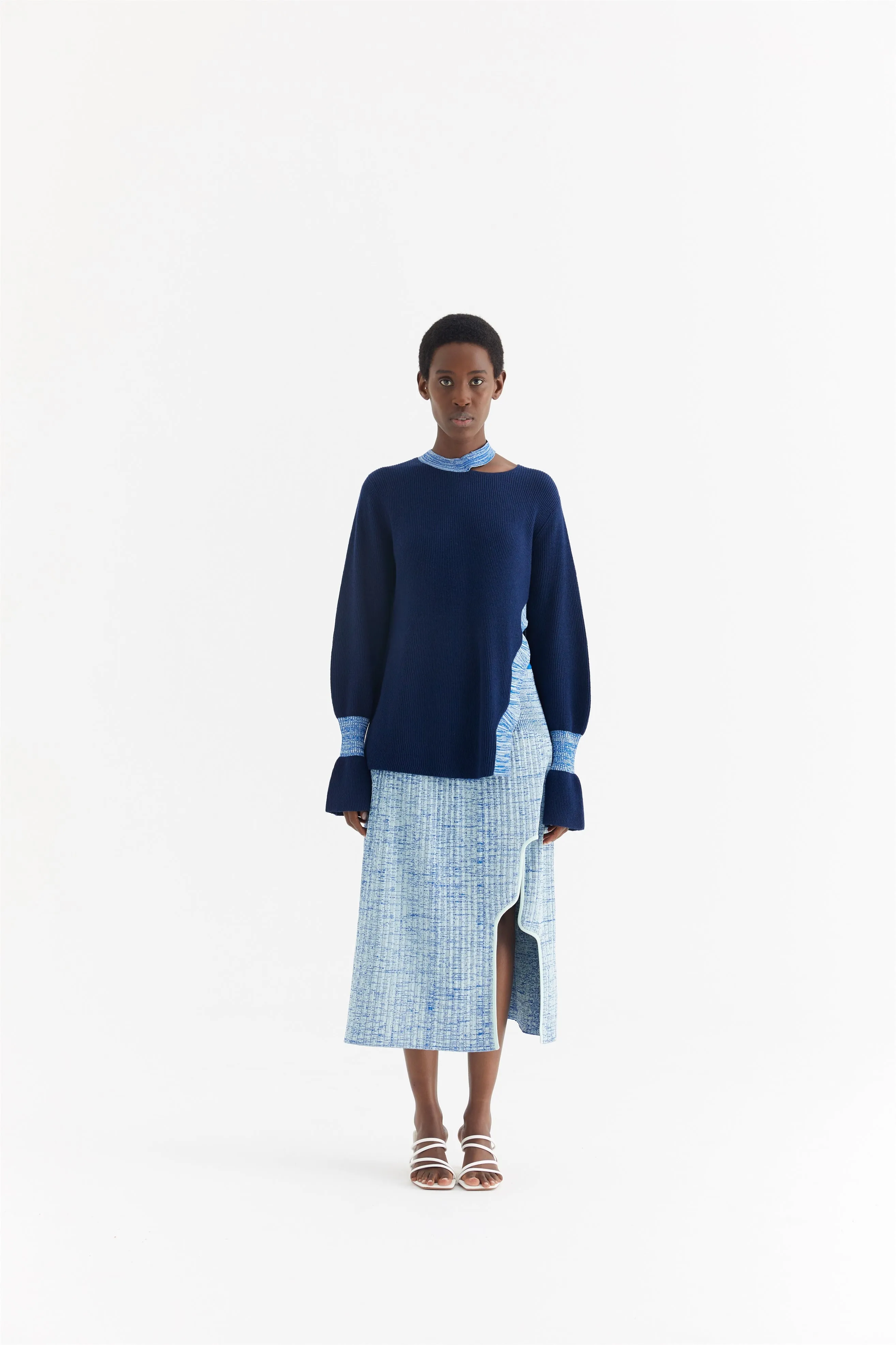 KAYNE MERINO WOOL MOCK NECK PULLOVER