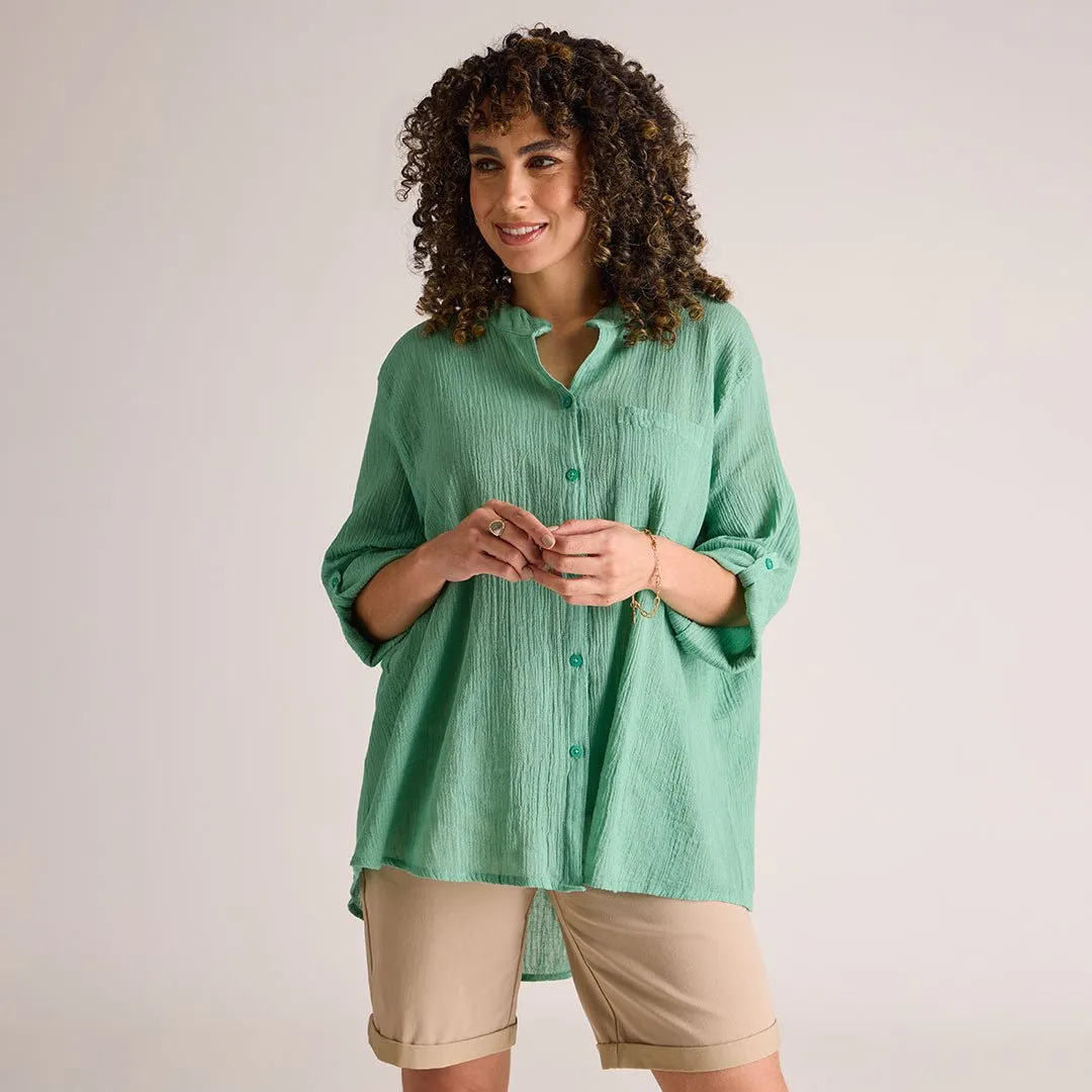 Ladies Crinkle Blouse
