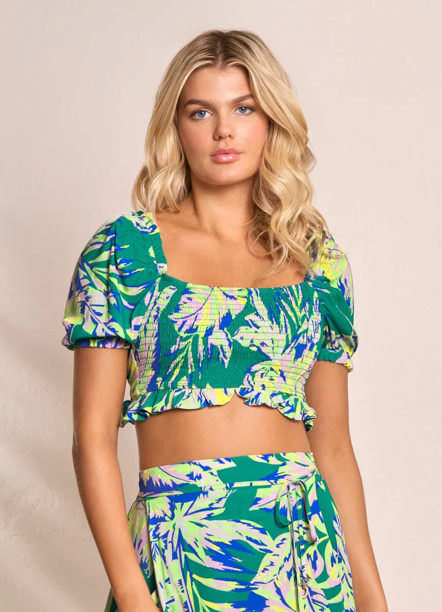 Maaji Foliage Allie Crop Top