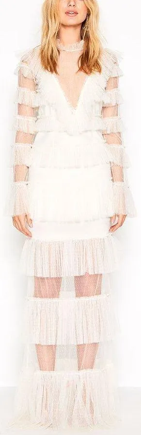 Elegant White Say Yes Dress for Special Occasions