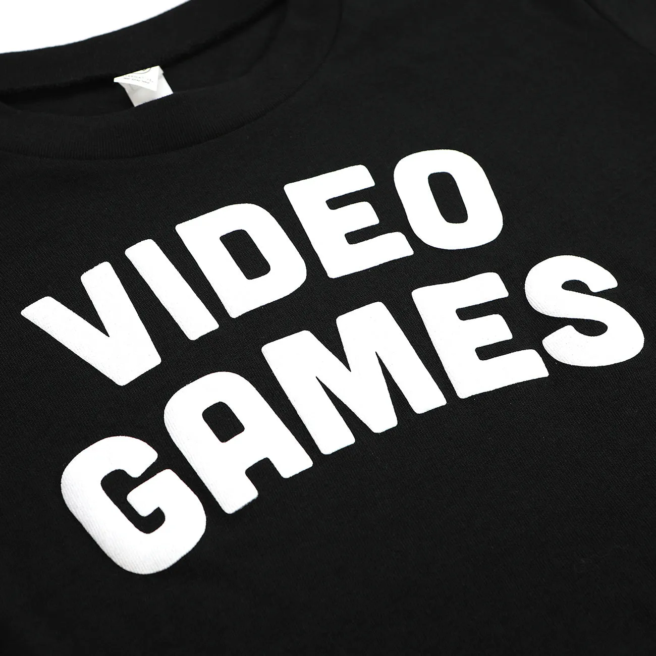 VIDEO GAMES Crop Top (Black)